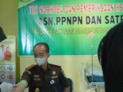 Jaksa dan Pegawai Kejari Bengkulu Selatan Bebas Narkoba
