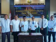 PDAM Tirta Manna dan Kejari Bengkulu Selatan Teken Nota Kesepakatan