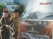 PELEPASAN KENDARAAN DISTRIBUSI LOGISTIK PEMILU 2024