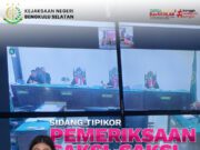 SIDANG TINDAK PIDANA KORUPSI DENGAN AGENDA PEMERIKSAAN SAKSI-SAKSI