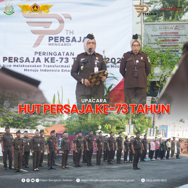 UPACARA HUT PERSAJA 73