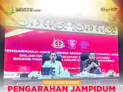 VICON PENGARAHAN JAMPIDUM TERKAIT PENGUATAN PROFESIONALITAS PRATUT PENANGANAN PERKARA PIDANA