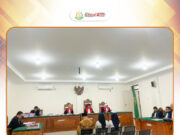 SIDANG EKSEPSI TERDAKWA KORUPSI DANA MAKAN MINUM PASIEN RSUD HASANUDDIN DAMRAH MANNA
