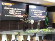 Pelantikan sejumlah pejabat eselon III di lingkungan Kejaksaan Tinggi Bengkulu