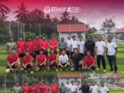 Pertandingan Fun Futsal Kejari Bengkulu Selatan vs Forum Wartawan Bengkulu Selatan