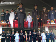KEJAKSAAN NEGERI BENGKULU SELATAN MENGHADIRI UPACARA HARI BHAYANGKARA KE-80 TAHUN 2026 DI HALAMAN PENDOPO RUMAH DINAS BUPATI BENGKULU SELATAN