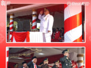 KEPALA KEJAKSAAN NEGERI BENGKULU SELATAN MENGHADIRI UPACARA HUT RI KE-81