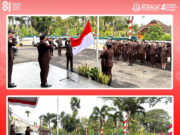 KEJAKSAAN NEGERI BENGKULU SELATAN MELAKSANAKAN UPACARA HUT RI KE-81