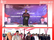 MENGHADIRI PENYERAHAN REMISI UMUM BAGI NARAPIDANA DAN PENGURANGAN MASA PIDANA UMUM BAGI ANAK BINAAN